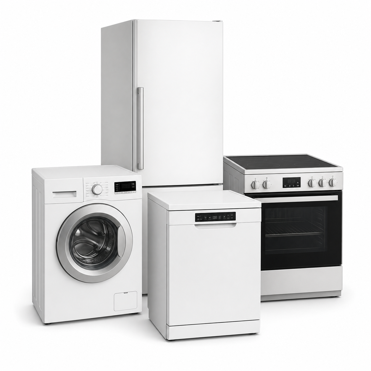 Witgoed in aanhanger